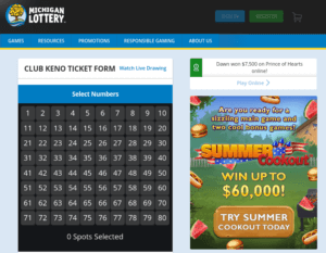 mass lottery keno past results